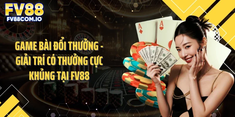 Game Bài Đổi Thưởng - Giải Trí Có Thưởng Cực Khủng Tại FV88